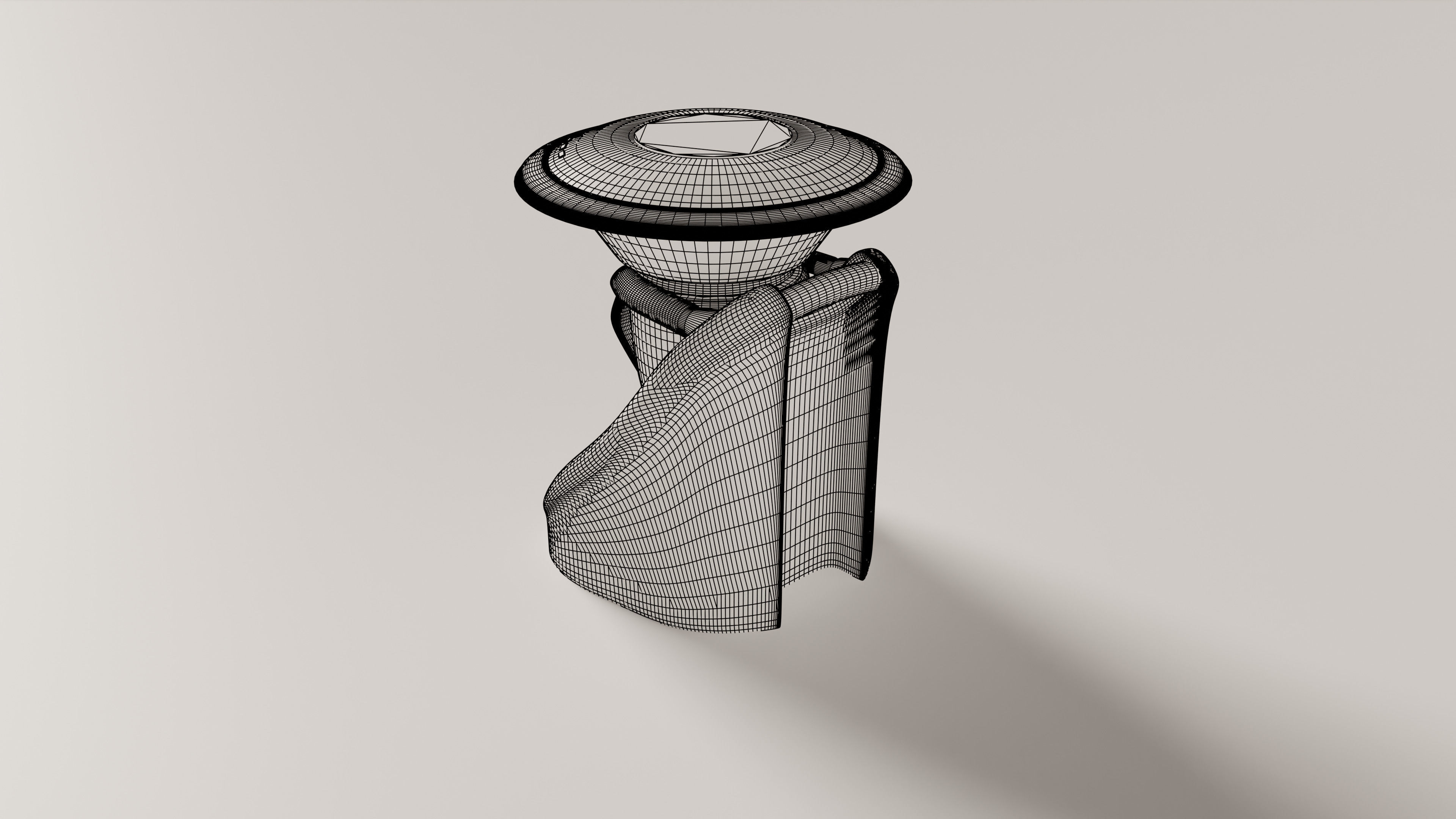 Food Mixer Free 3D model_10