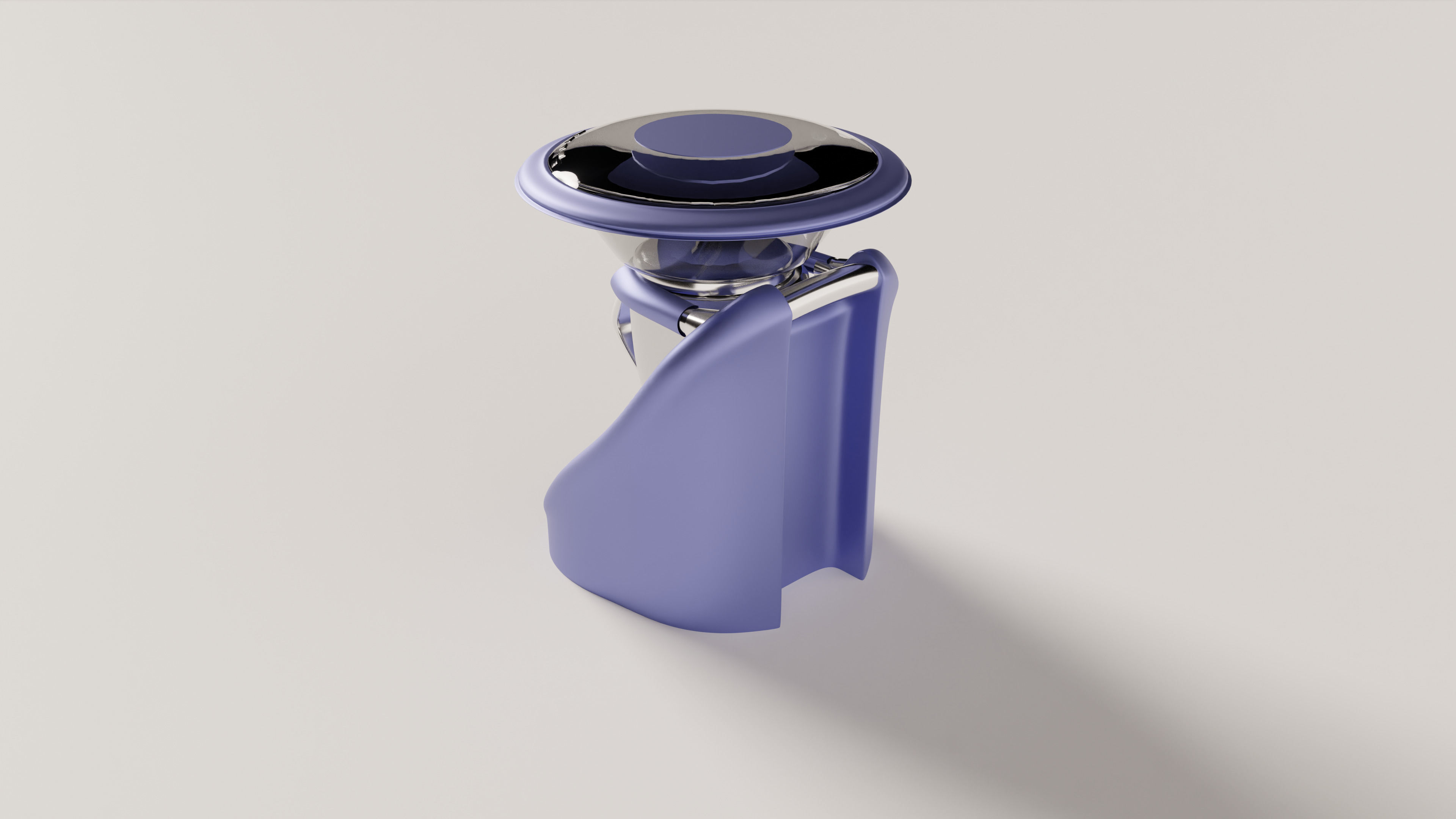 Food Mixer Free 3D model_2