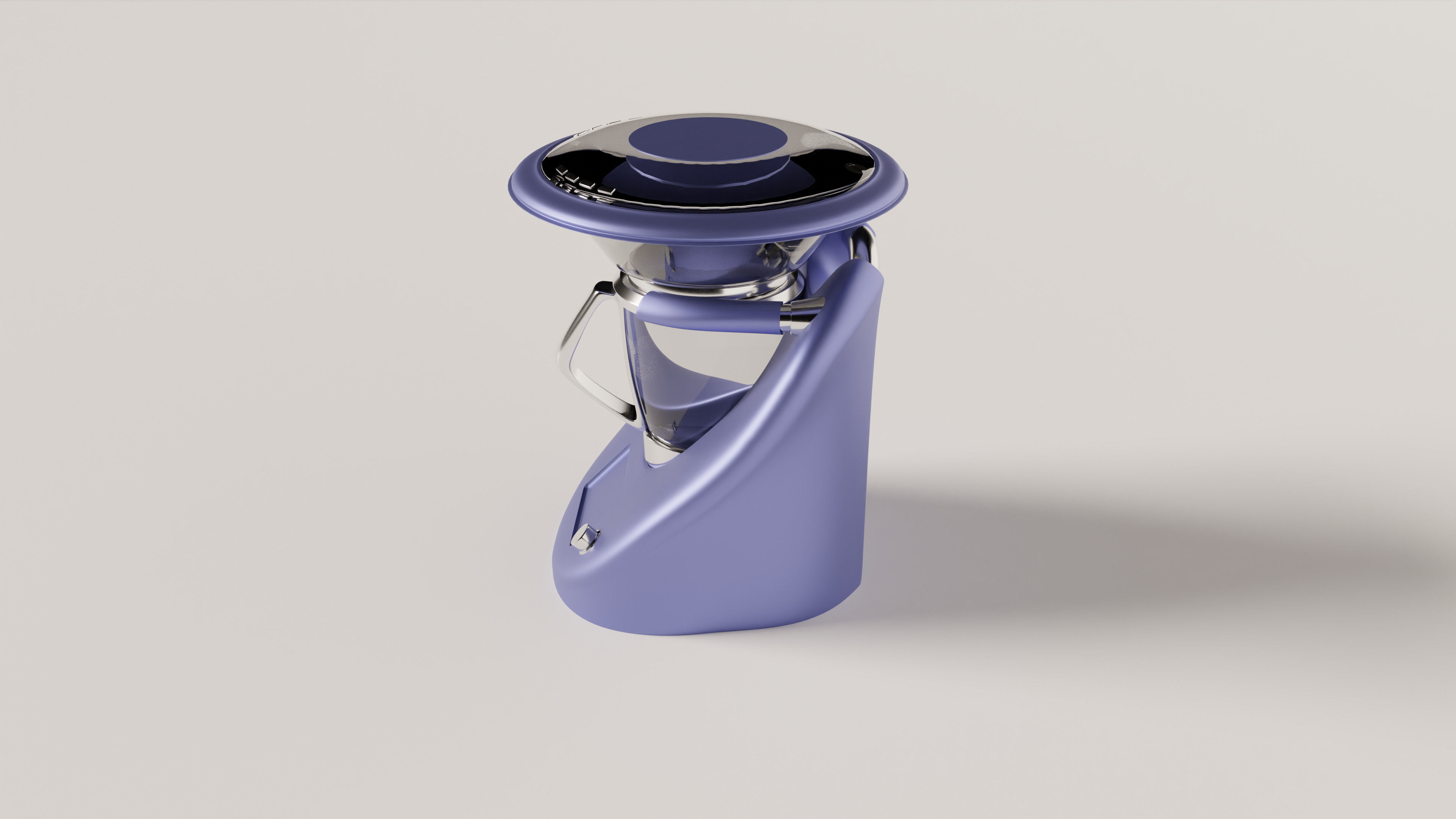 Food Mixer Free 3D model_1