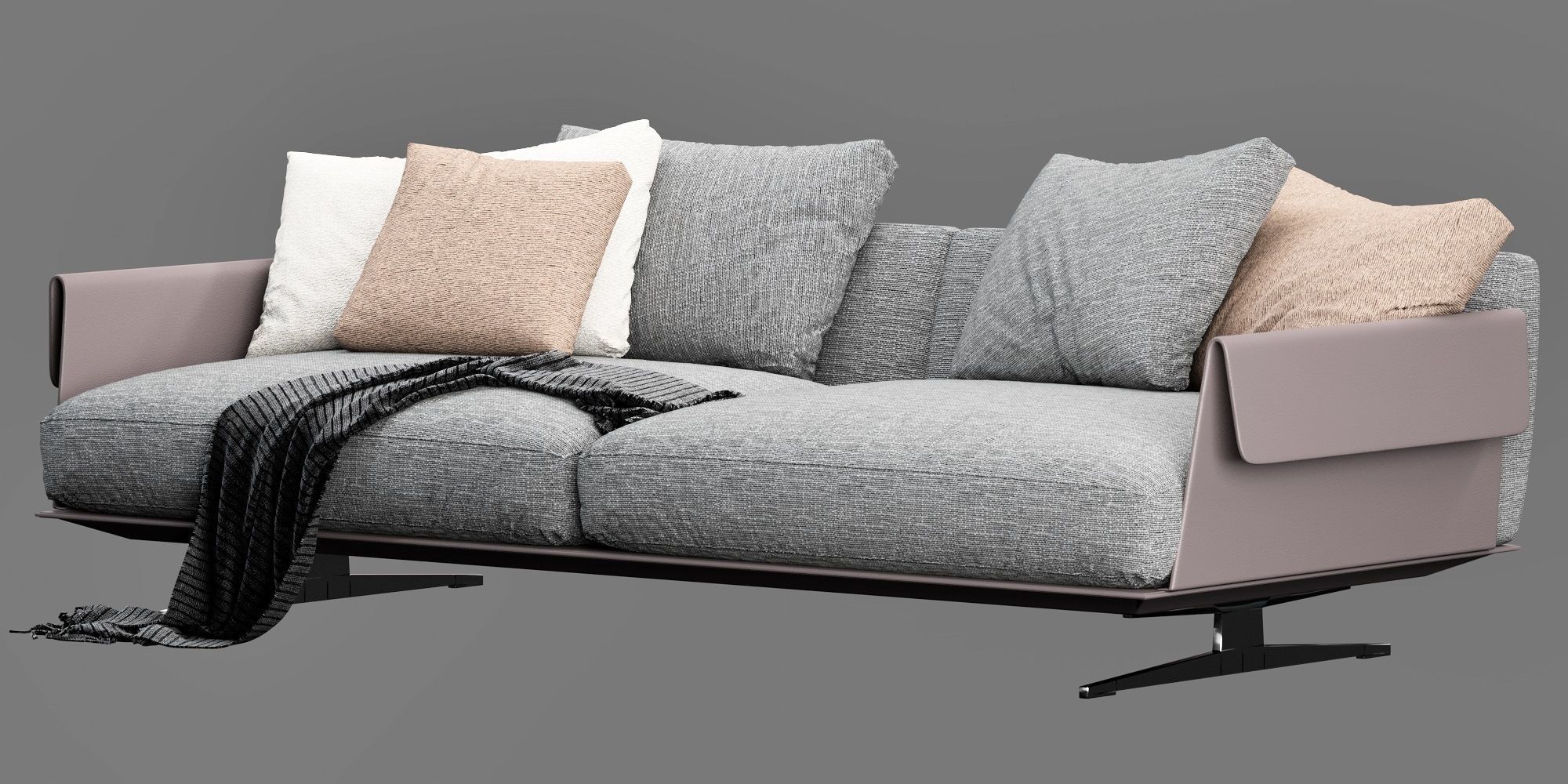 Flexform Bretton 3D model_7