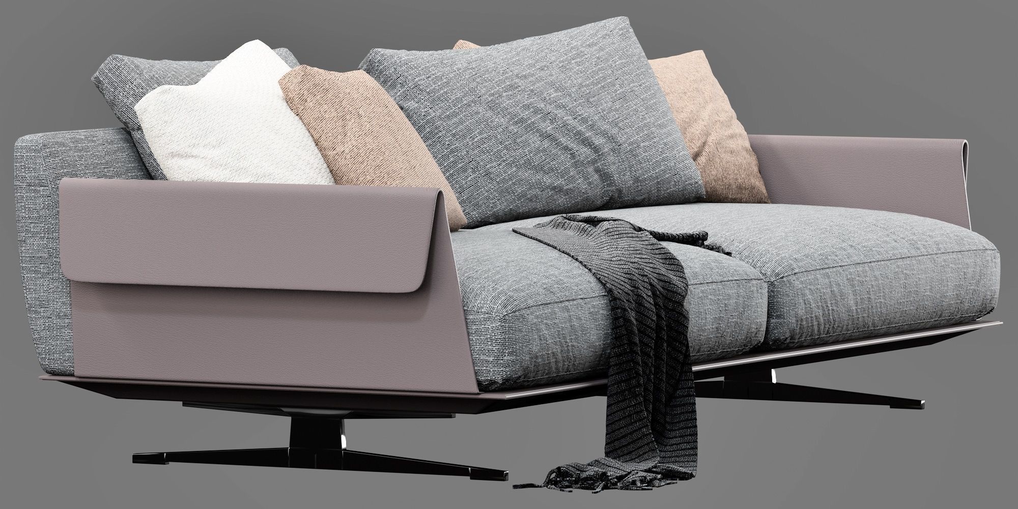 Flexform Bretton 3D model_9