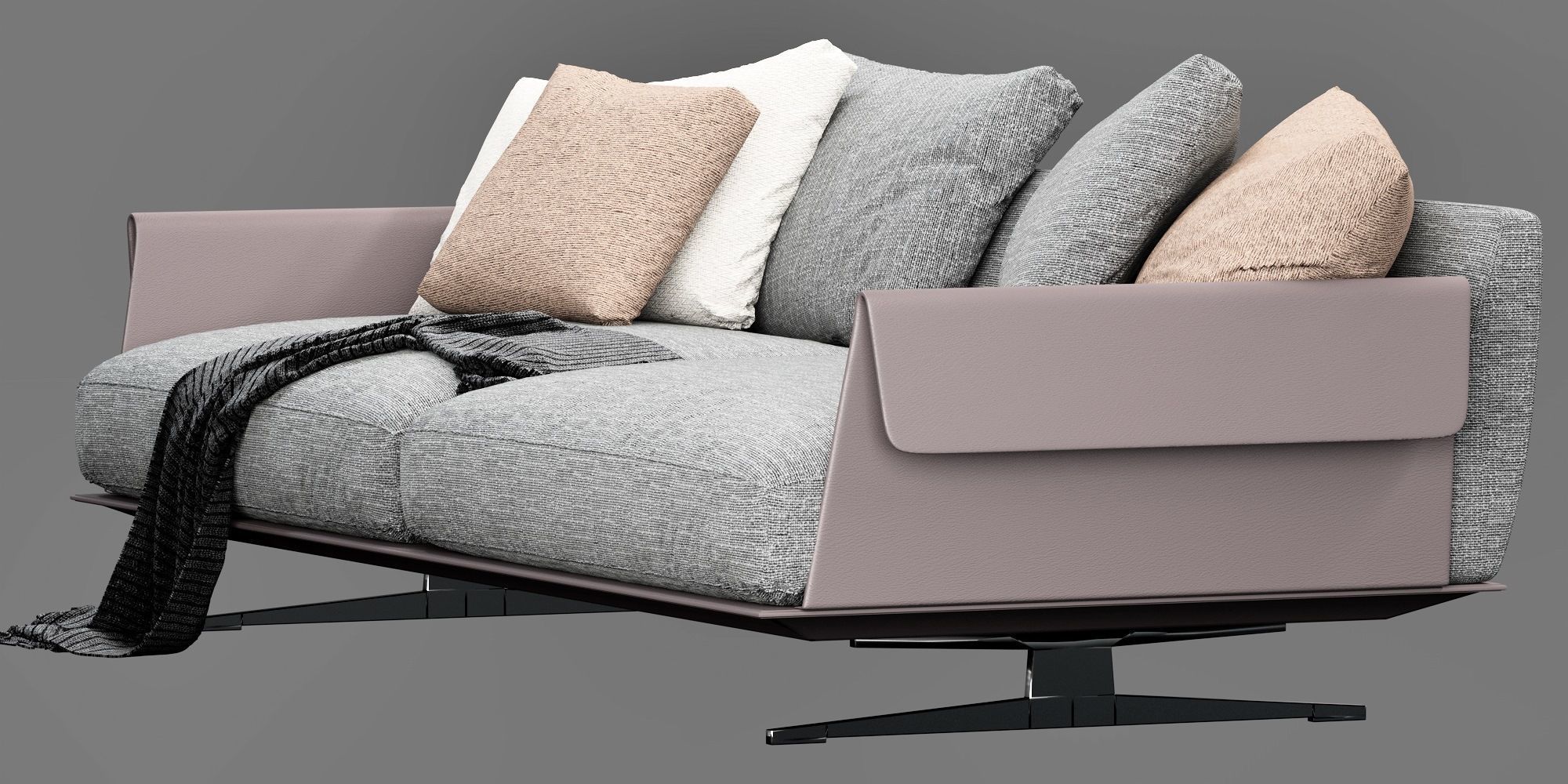 Flexform Bretton 3D model_10