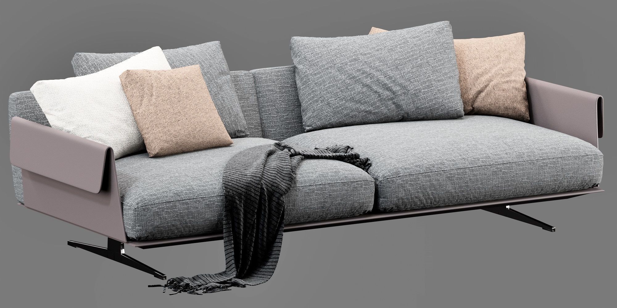 Flexform Bretton 3D model_12