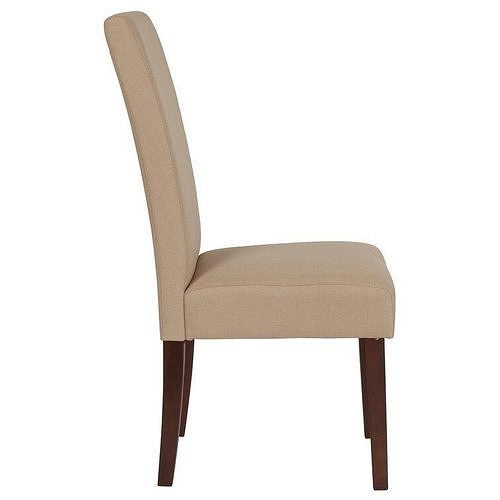 Rayford Fabric Panel Parsons Chair - 3 Colour 3D model 6