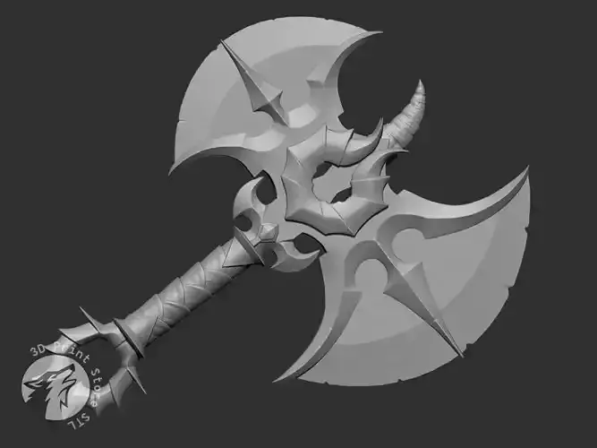 Axe Eredar From Warcraft - Fan Art