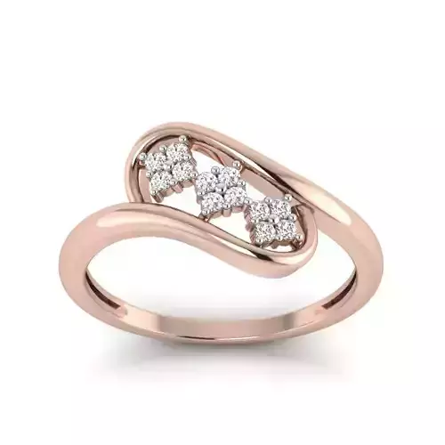 Solitaire Engagement Wedding Ring 
