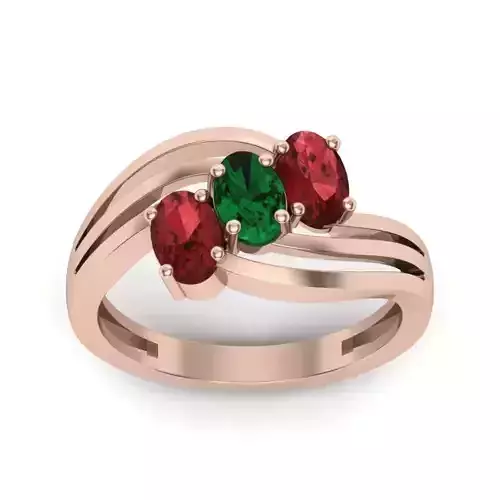 Solitaire Wedding Engagement Women  Oval Stone Ring