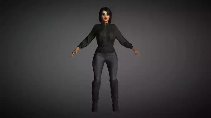 AAA Realistic Female Character 29