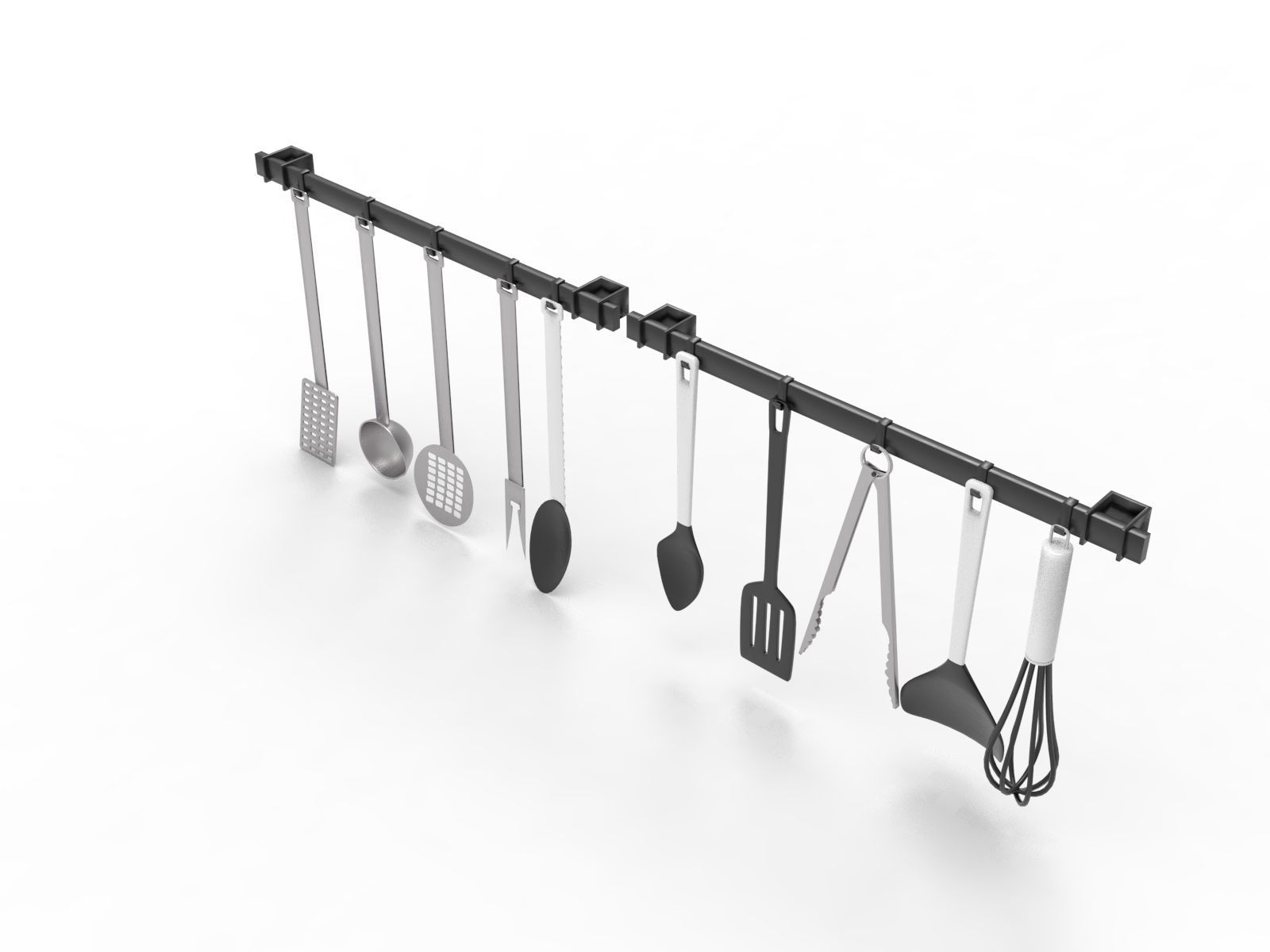 Cooking tools 3D model_3