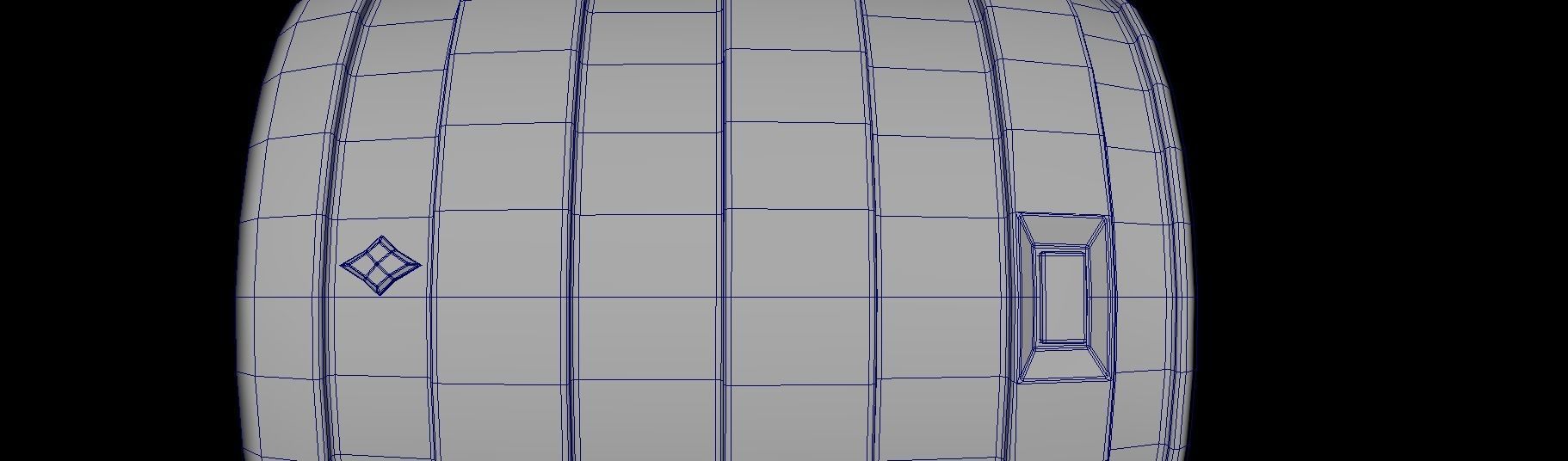 Arab sheikhs bracelet Low-poly 3D model_7