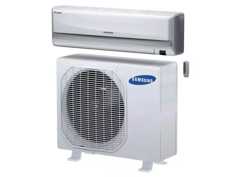 Samsung Air Conditioner 3D model Low-poly 3D model_0