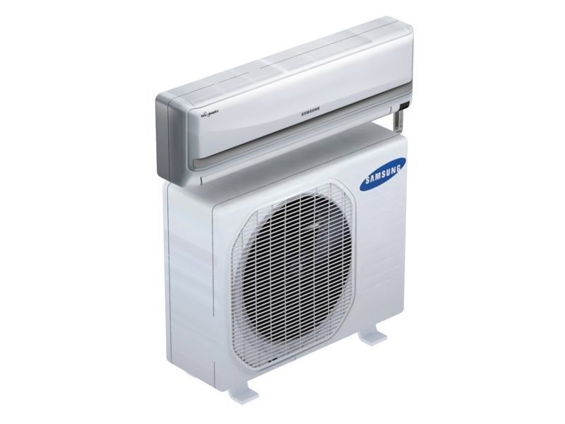 Samsung Air Conditioner 3D model Low-poly 3D model_3