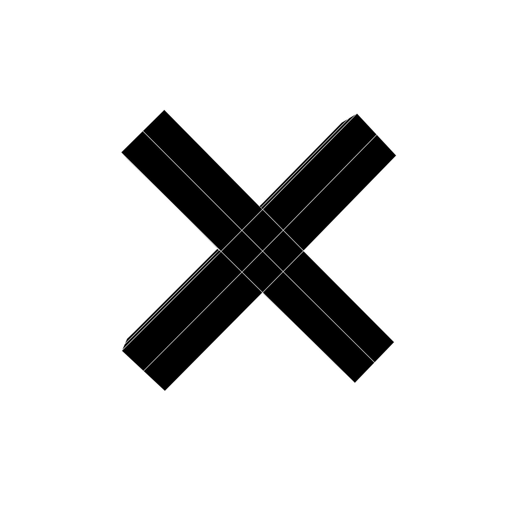 Cross Symbol v1 001 Low-poly 3D model_5