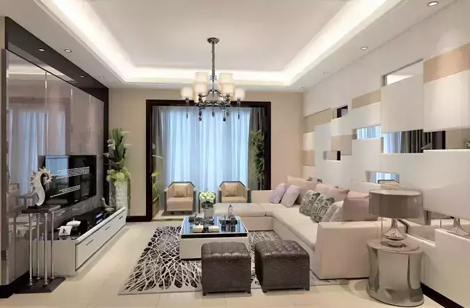 Modern living room