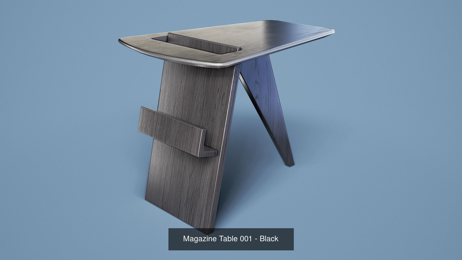 Magazine Table 001 3D Model Collection_1