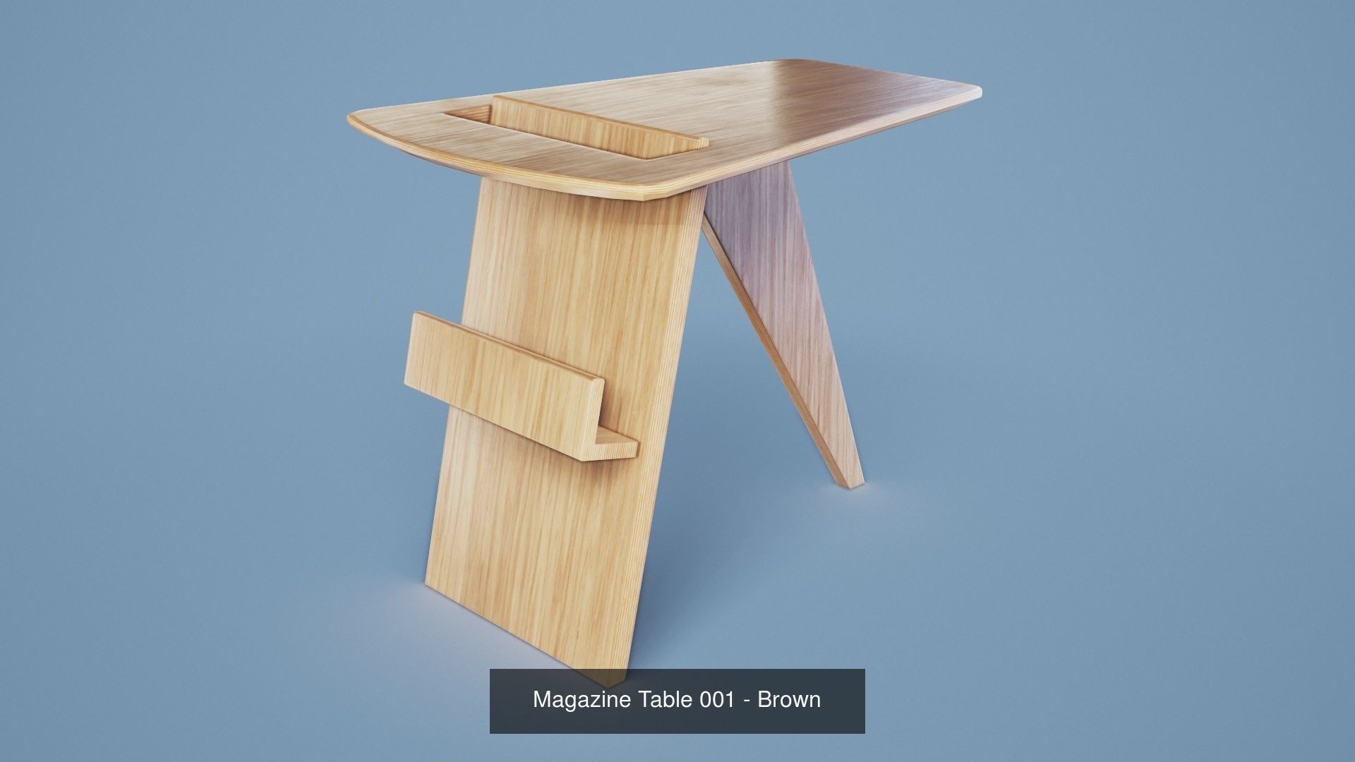 Magazine Table 001 3D Model Collection_2