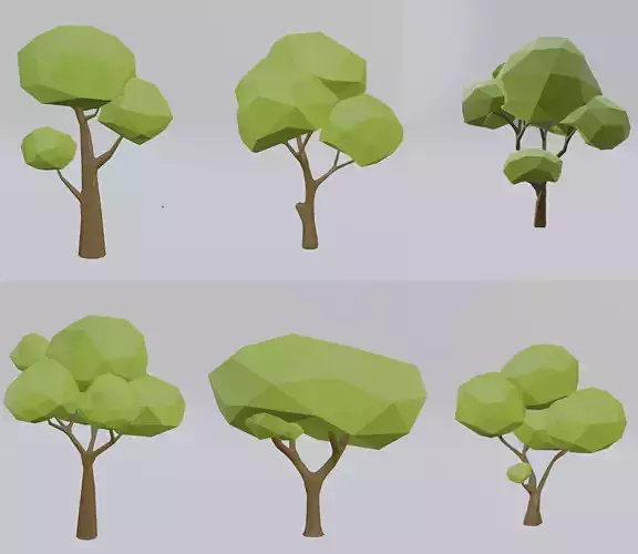 Low Poly Tree 3D model