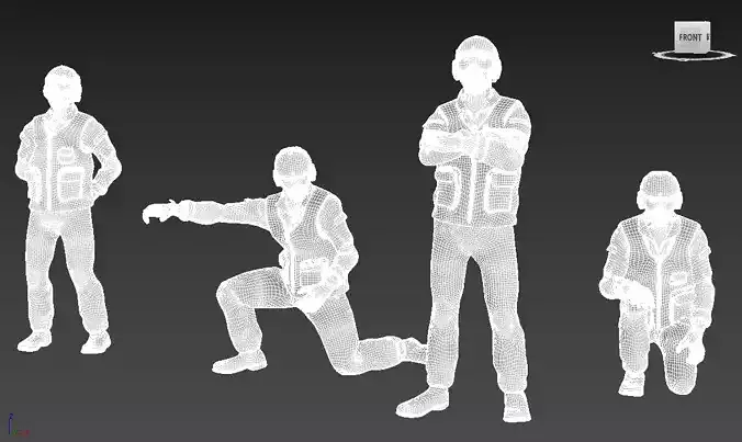 72 scale Carrier Ground Crew ver 2