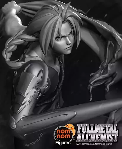 Edward Elric - Fullmetal Alchemist 3D print model