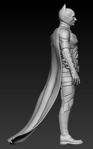 Batman 3D printable model 3D print model_3