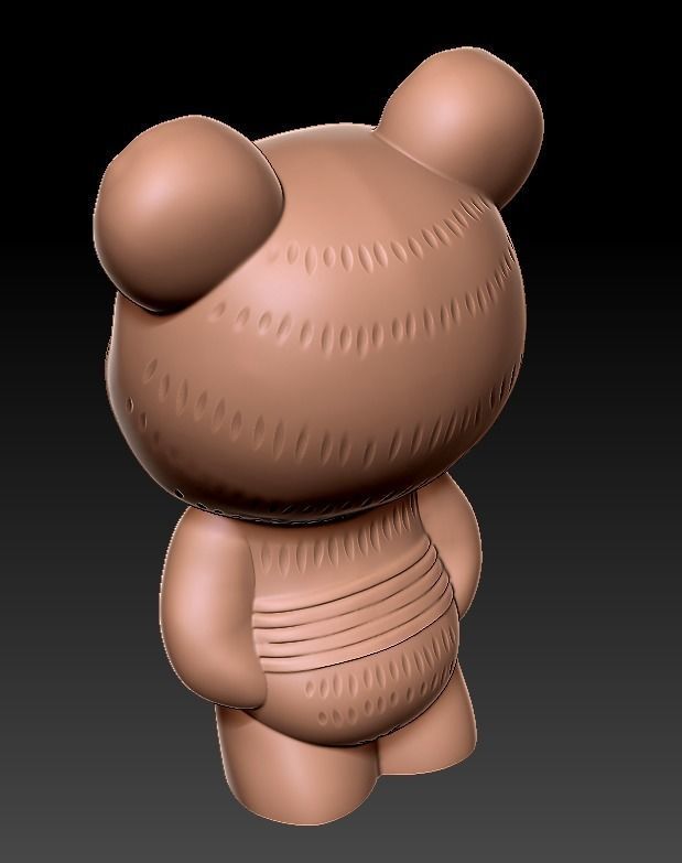 The Olympic Mishka 3D Print model 3D print model_31