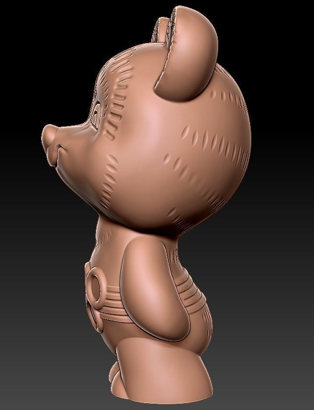 The Olympic Mishka 3D Print model 3D print model_32