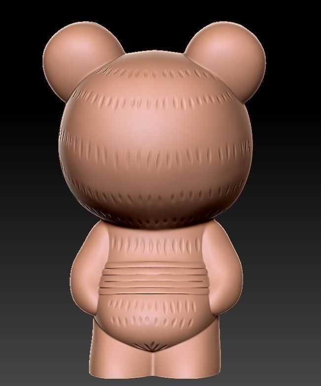 The Olympic Mishka 3D Print model 3D print model_30