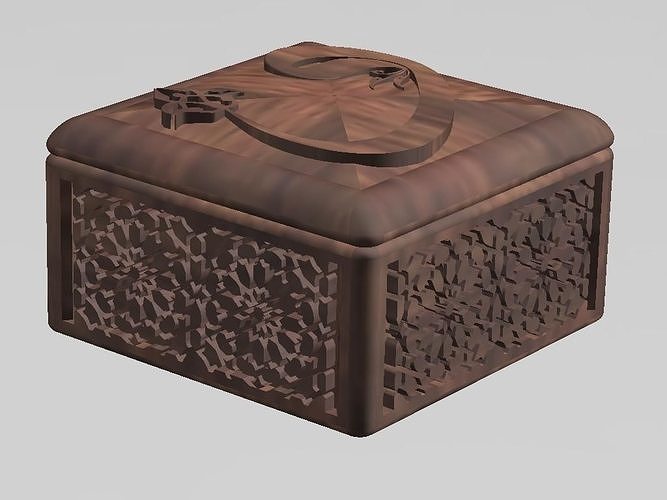 HM004 OTTOMAN JEWELRY BOX 3D print model BIG DISCOUNT 3D print model
