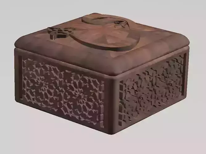 HM004 OTTOMAN JEWELRY BOX 3D print model BIG DISCOUNT