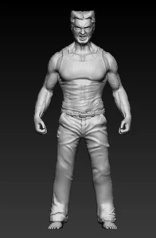 wolverine Model 3D print model_0