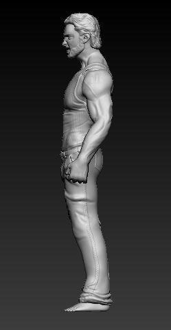 wolverine Model 3D print model_3