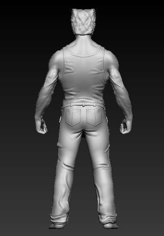 wolverine Model 3D print model_2