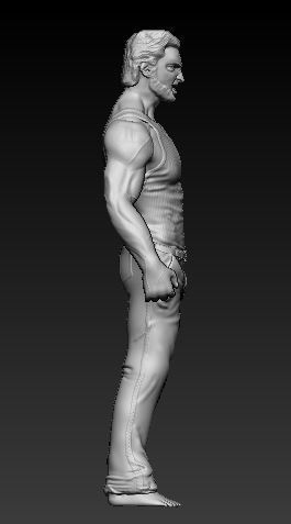 wolverine Model 3D print model_1