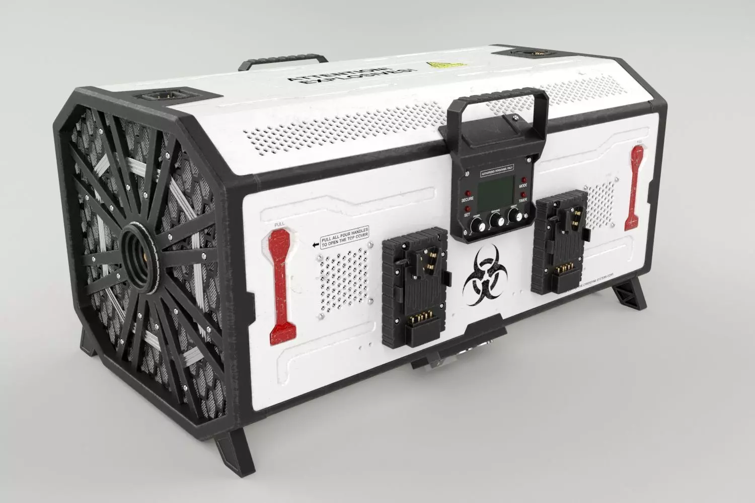 Nuclear Weapon Portable Box Bomb 3D model_0