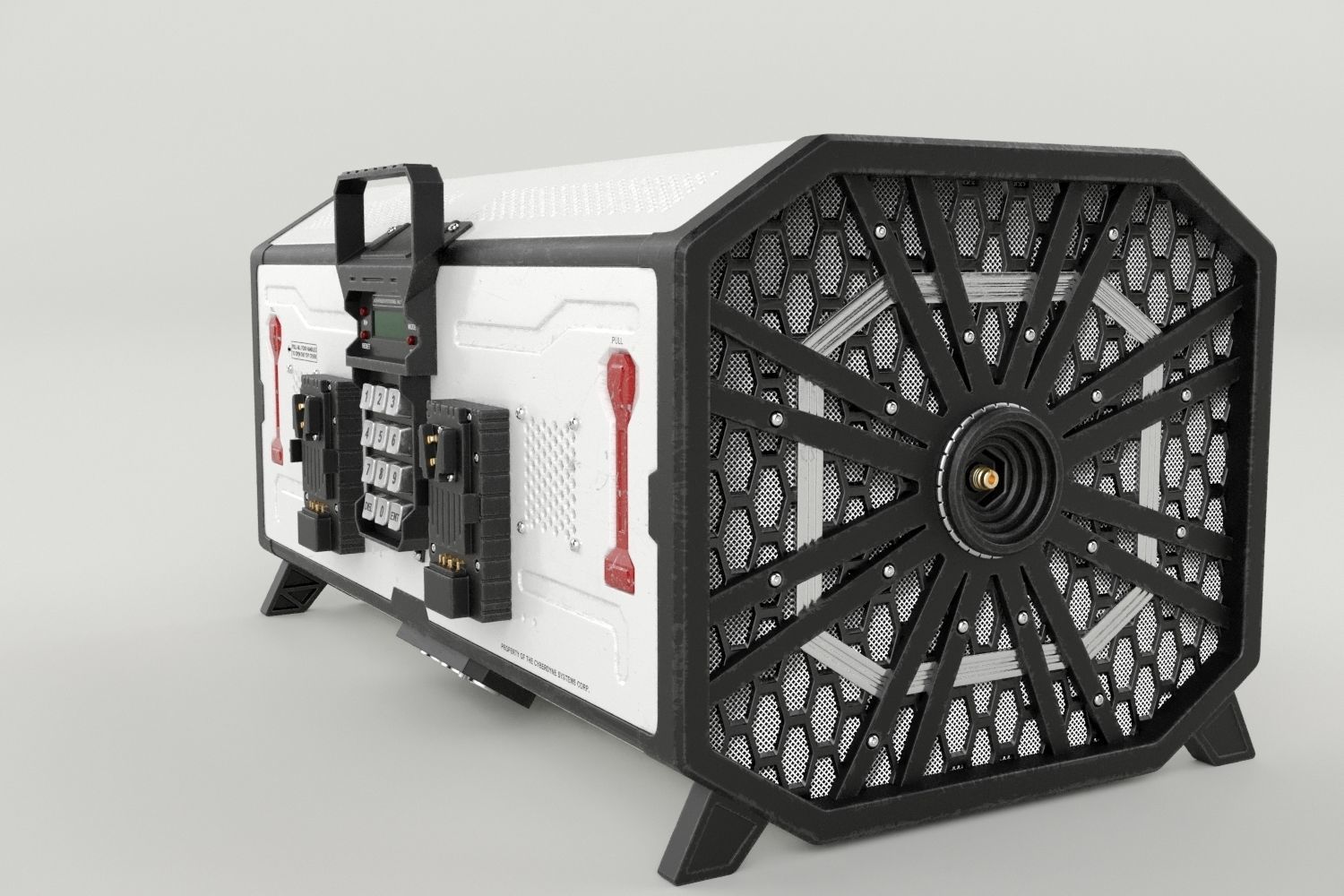 Nuclear Weapon Portable Box Bomb 3D model_6