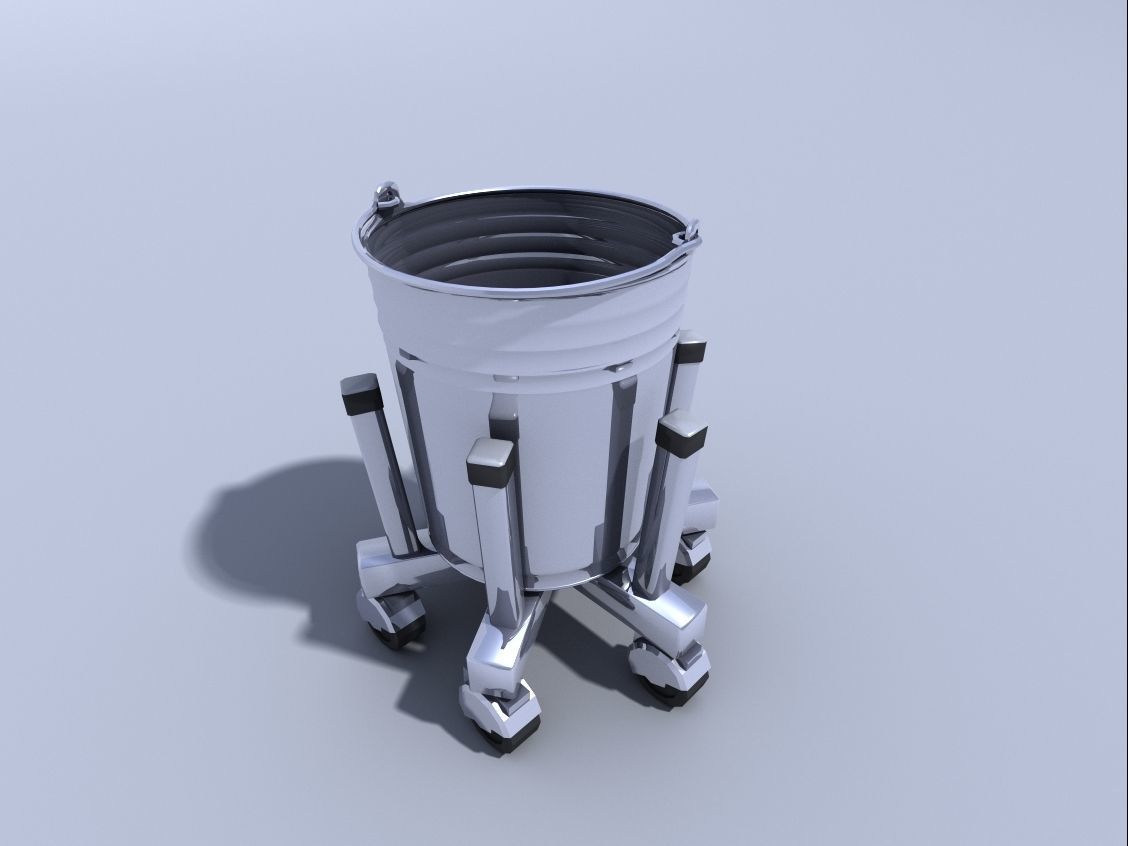 medical bucket 3D model_1
