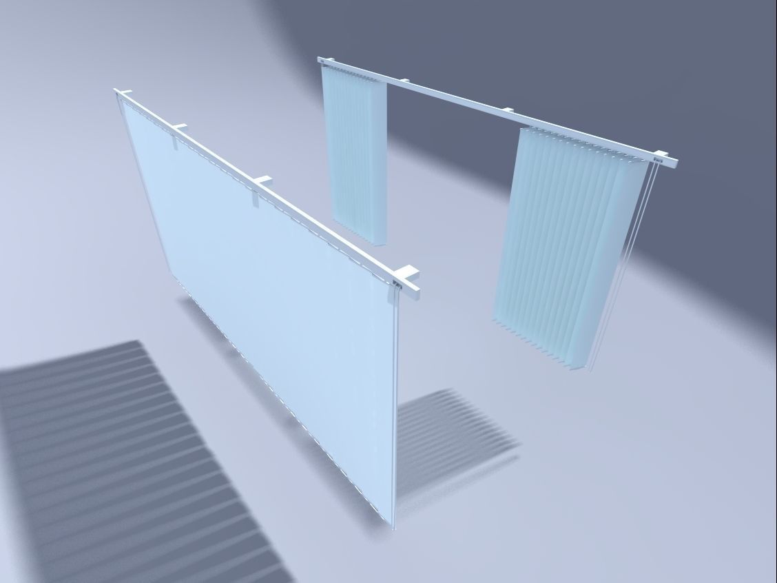 jalousie 3D model_2