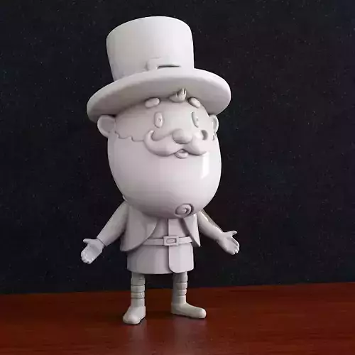 St Patrick Elf Treefoil 3D print model