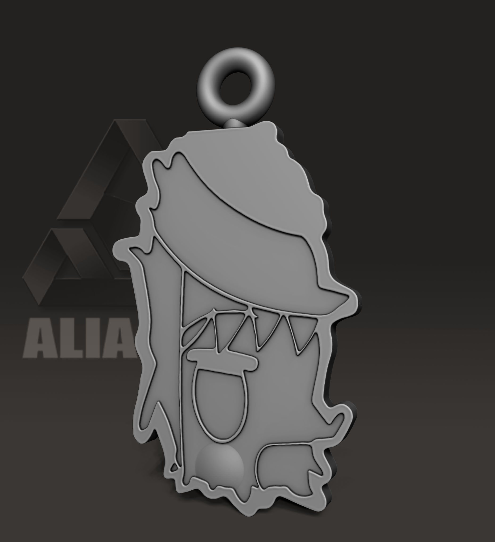 Miku Chibi - Christmas Gift 3D print model_2