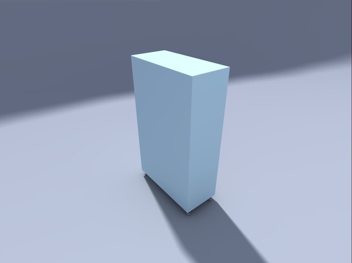 medical cabinet for medicines 2 3D model_1