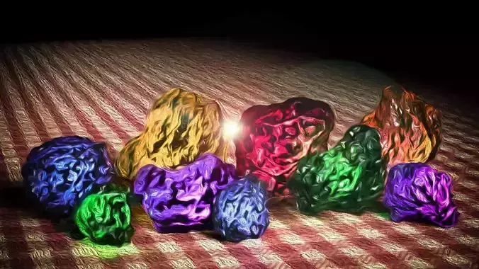 Infinity Stones from Avengers-Infinity War