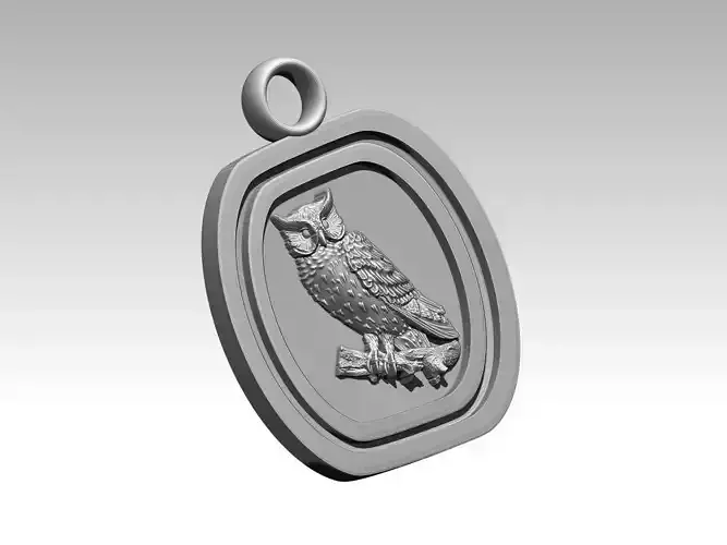Owl pendant