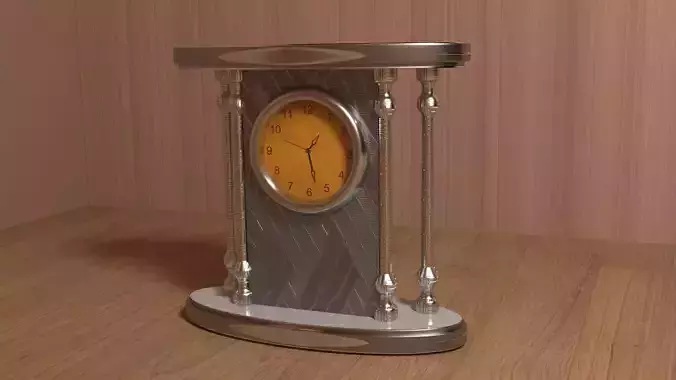 Table Clock 3D model