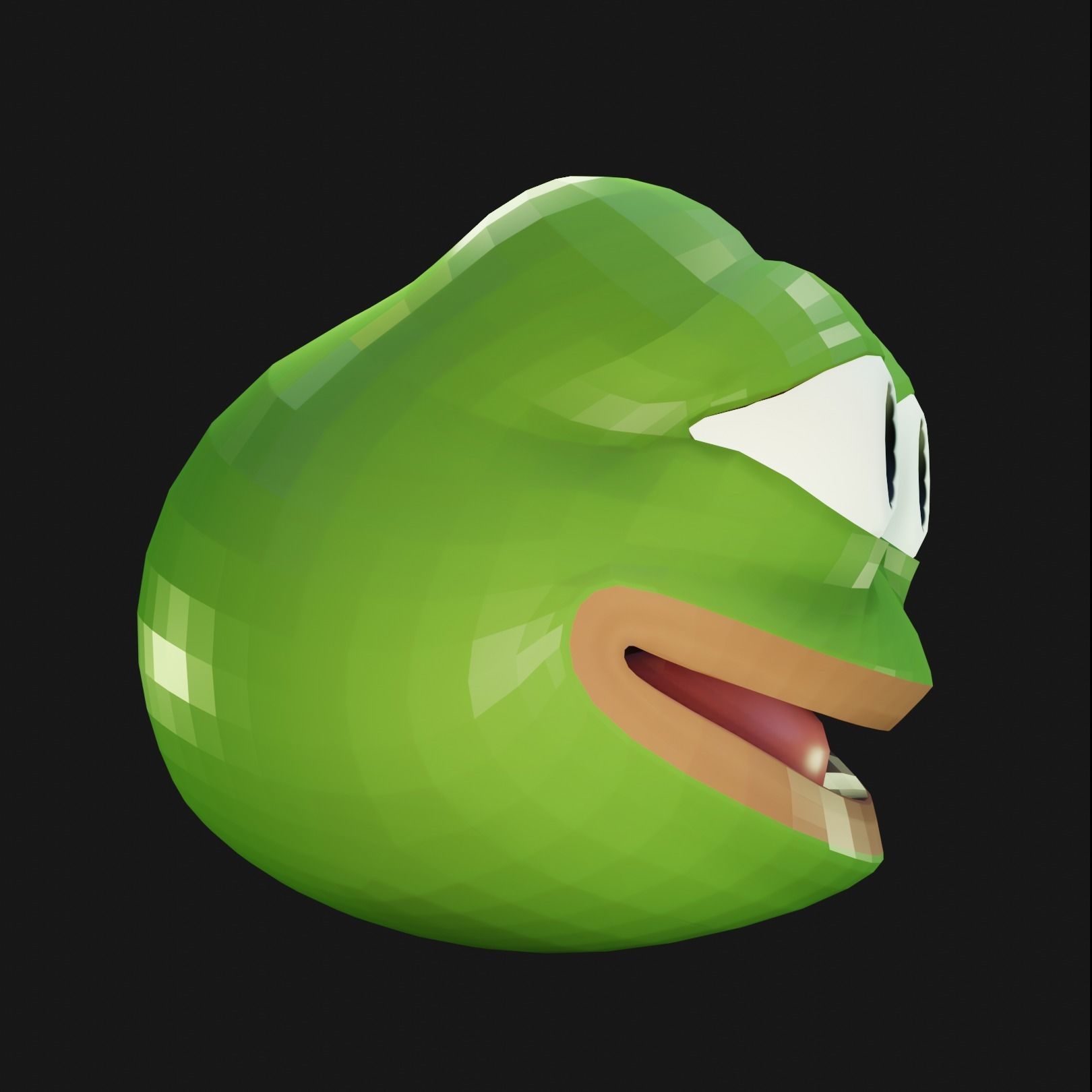 Feels Good Man Low-poly 3D model_24
