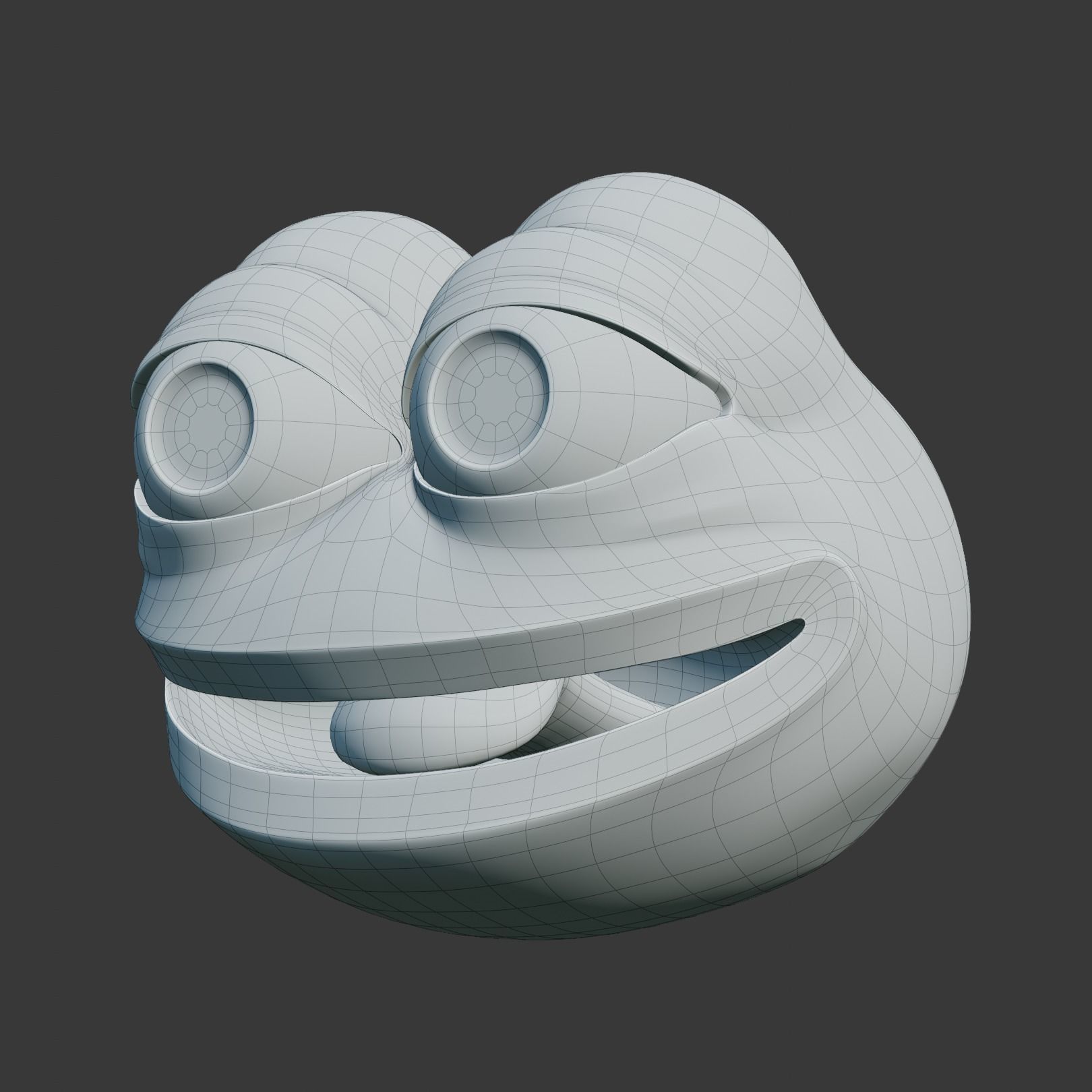 Feels Good Man Low-poly 3D model_16