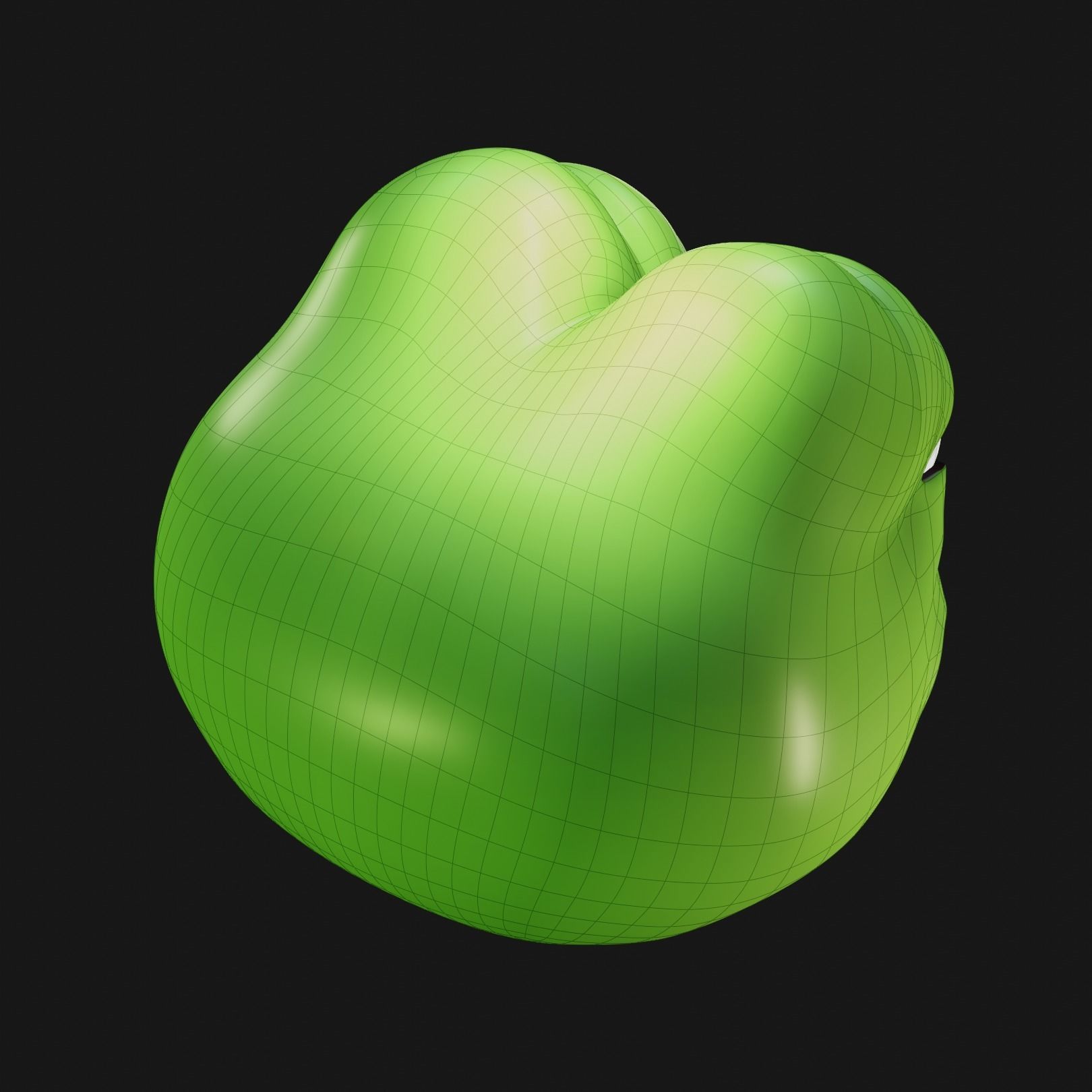 Feels Good Man Low-poly 3D model_14