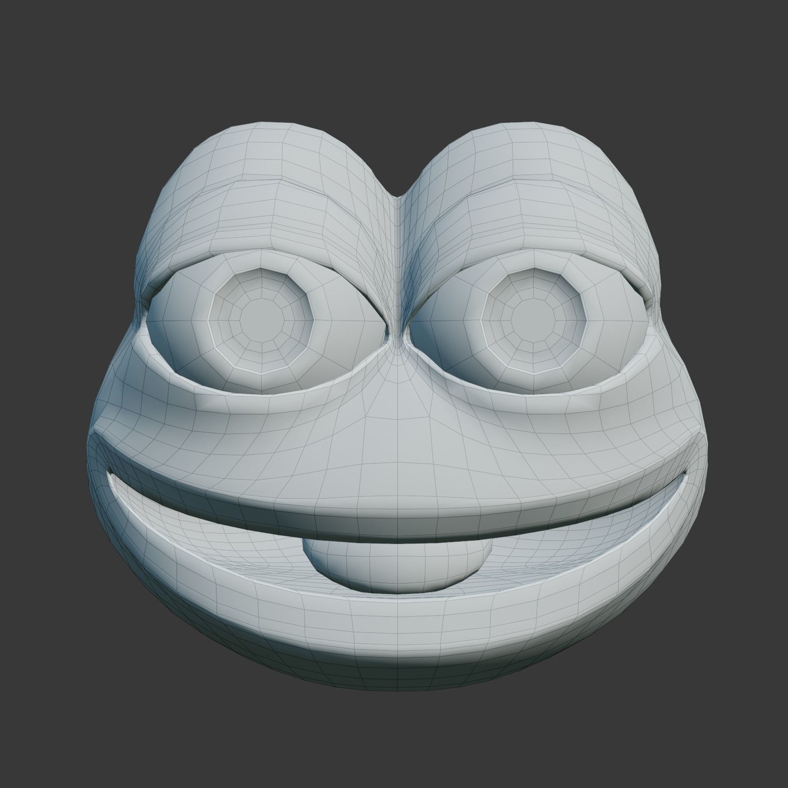 Feels Good Man Low-poly 3D model_27