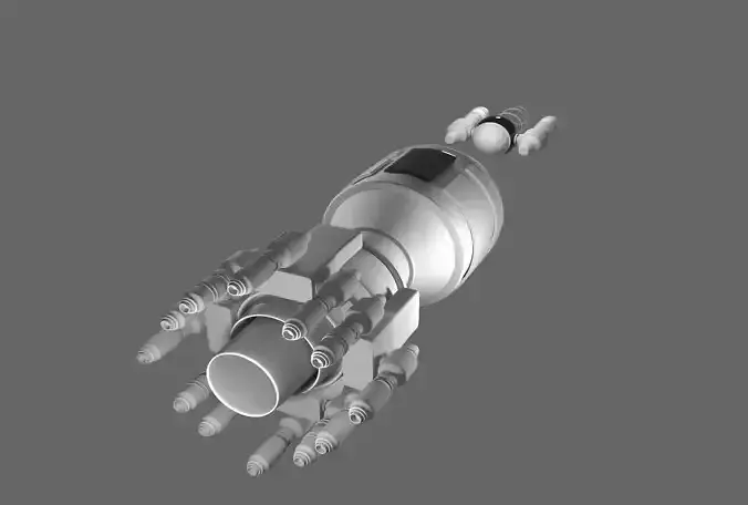 ci fi rocket i hope you like it 