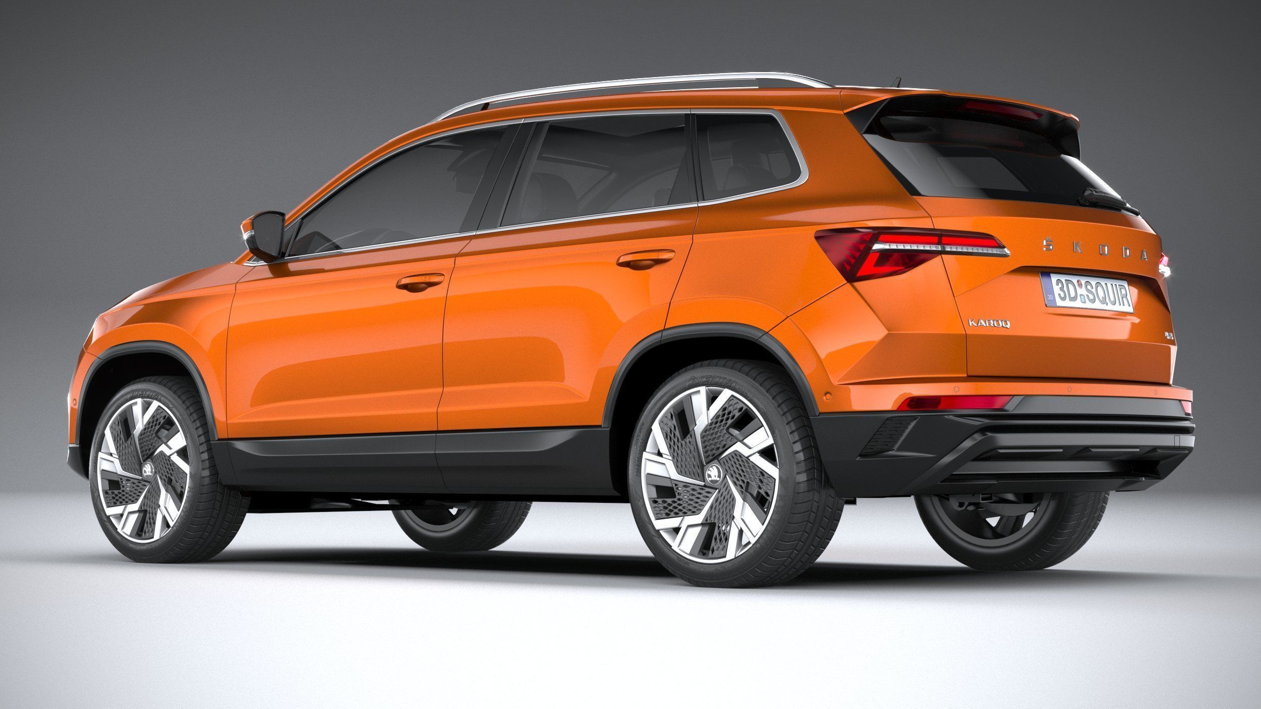 Skoda Karoq 2022 3D model_5
