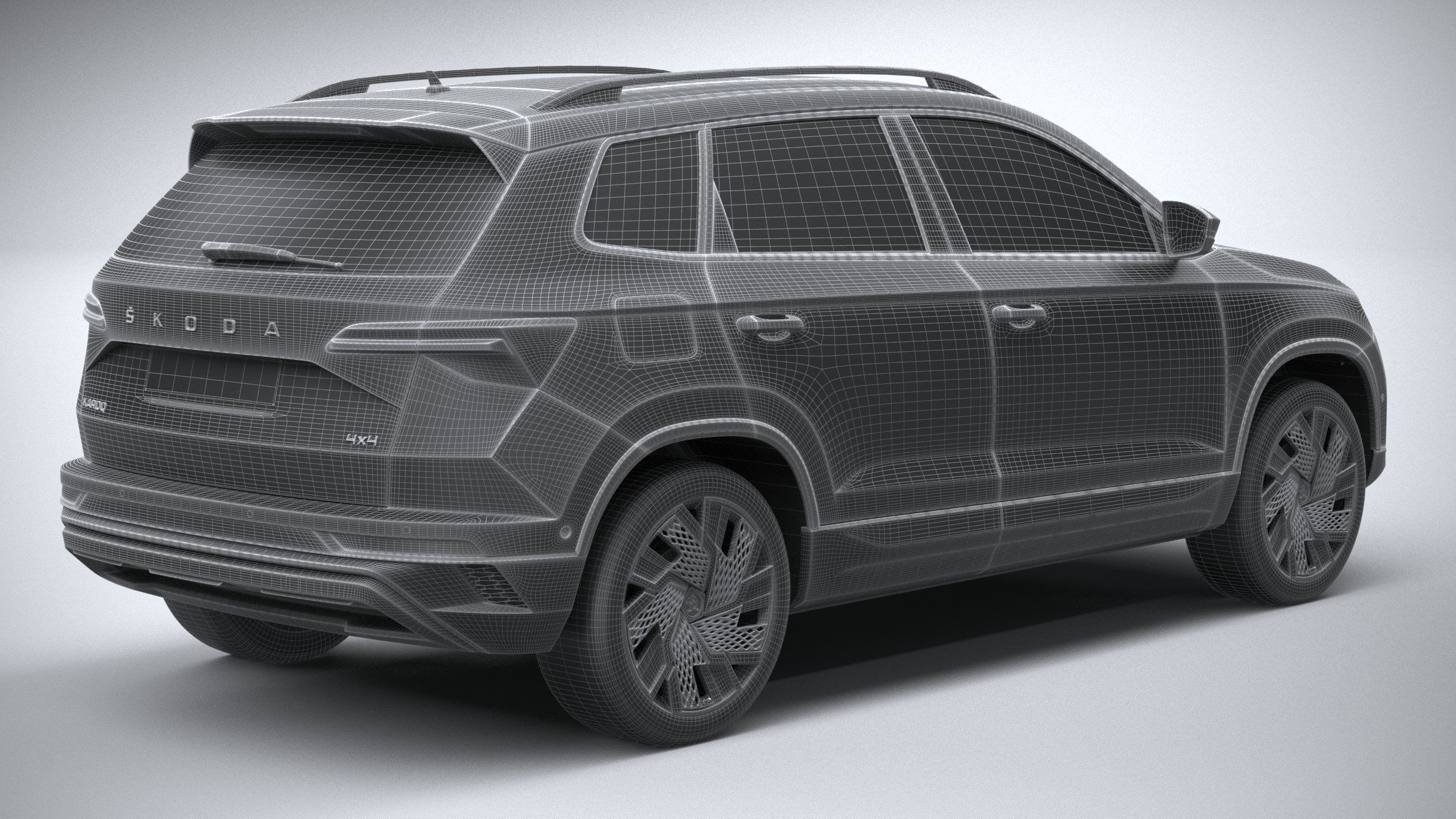 Skoda Karoq 2022 3D model_27